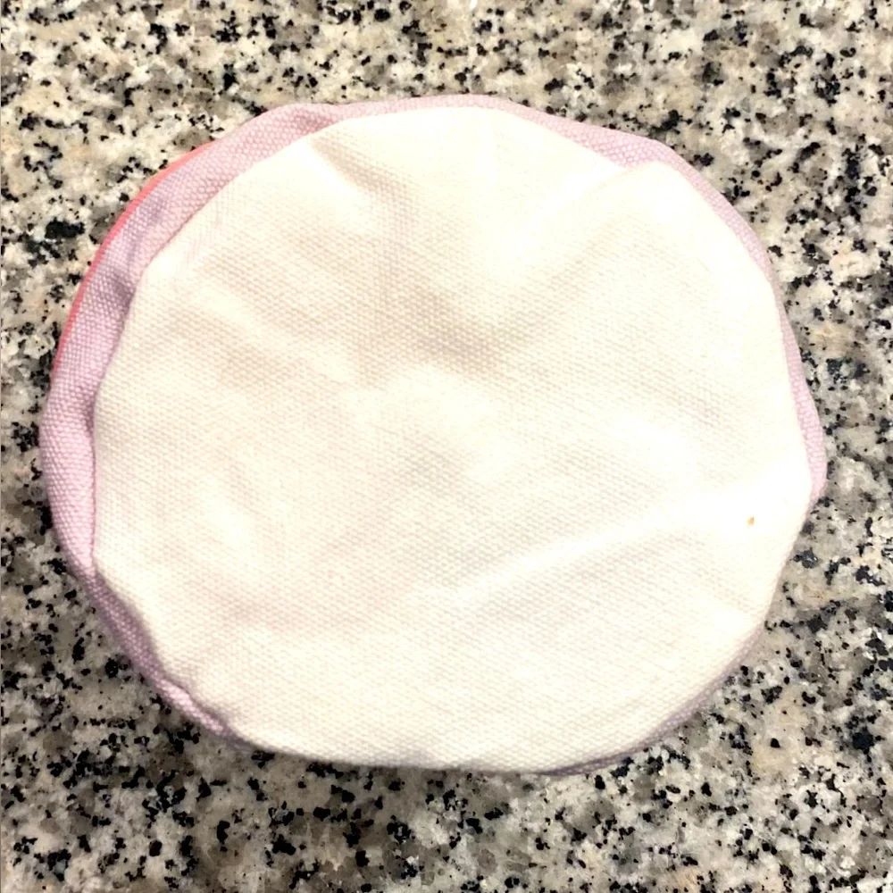 Caro Rainbow Hand Towels in Purple Cloth Basket